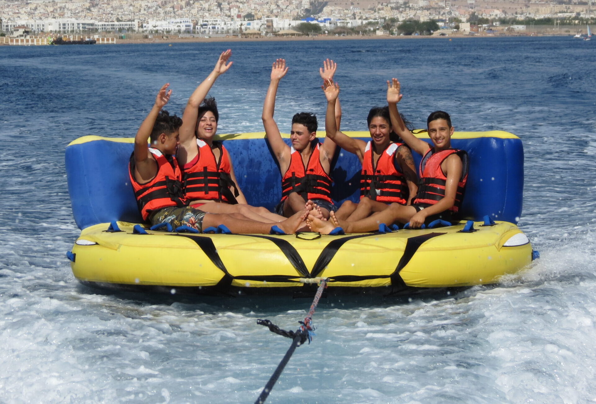 אבוב כריש מטורף באילת