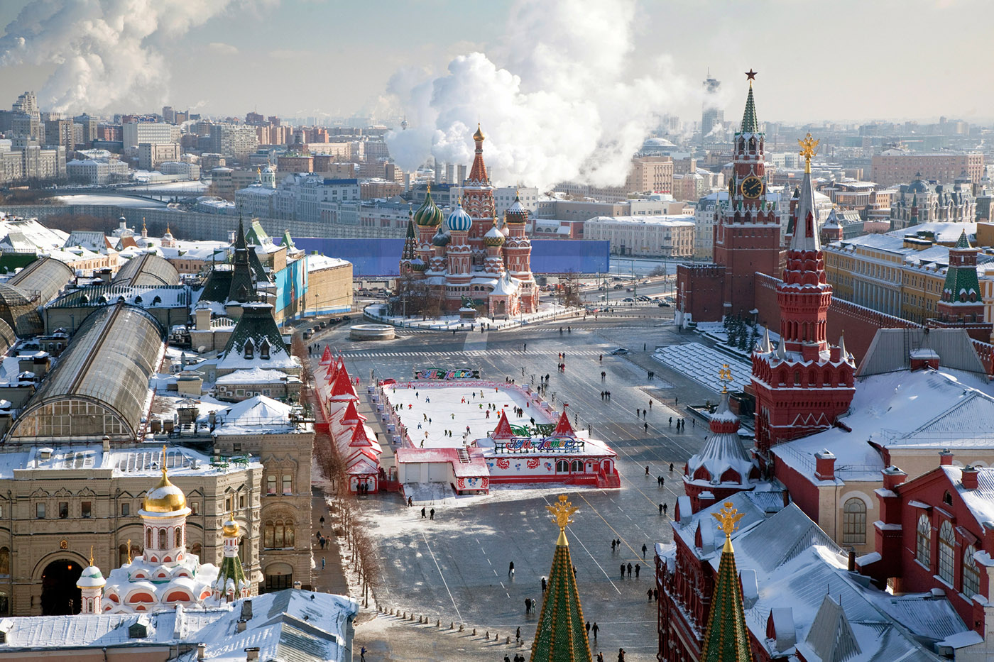 Каток на Красной площади - Вид 3