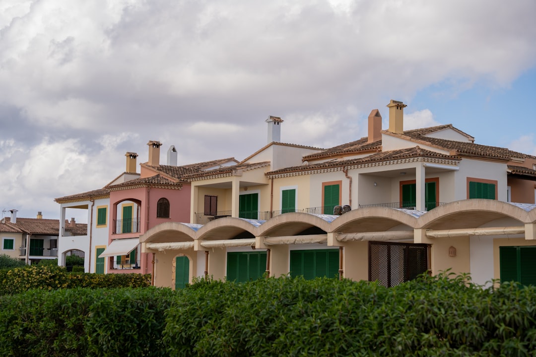 Colorful riverside houses along the Guadalquivir in Triana