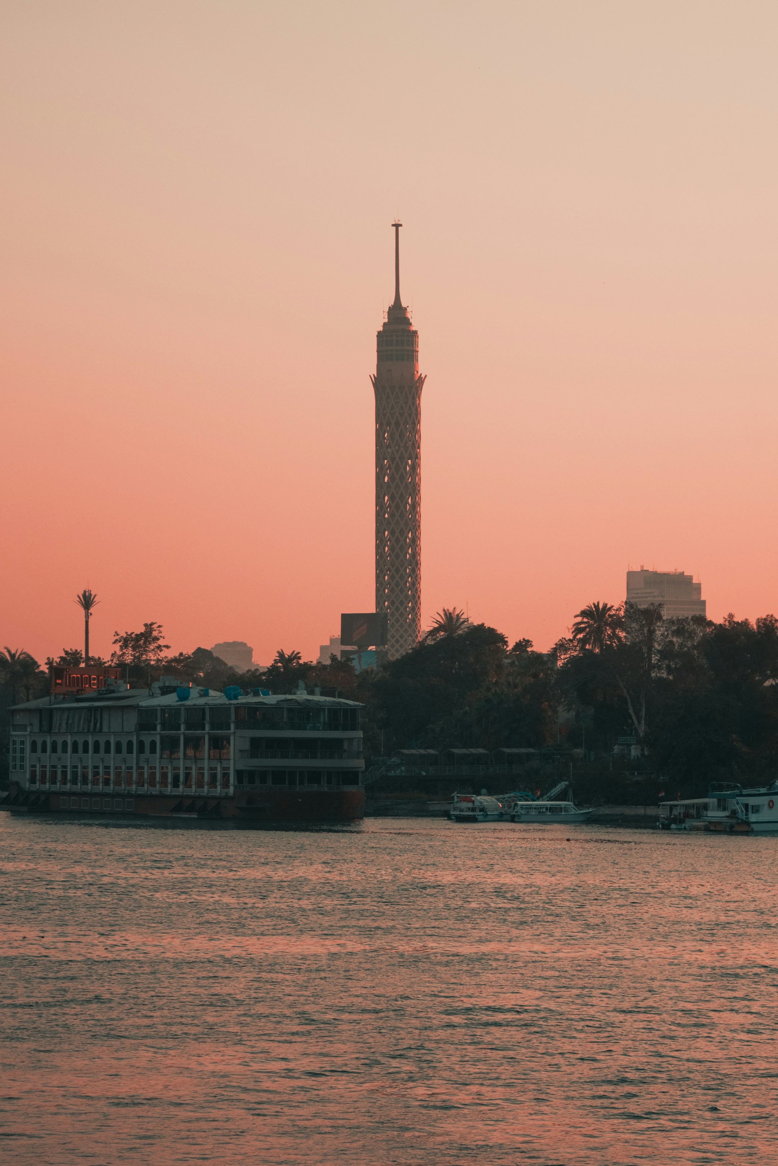 Nile River Cruise at sunset